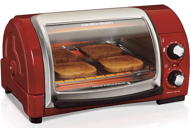 Hamilton Beach Easy Reach Countertop Toaster Oven