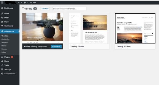 photography website design